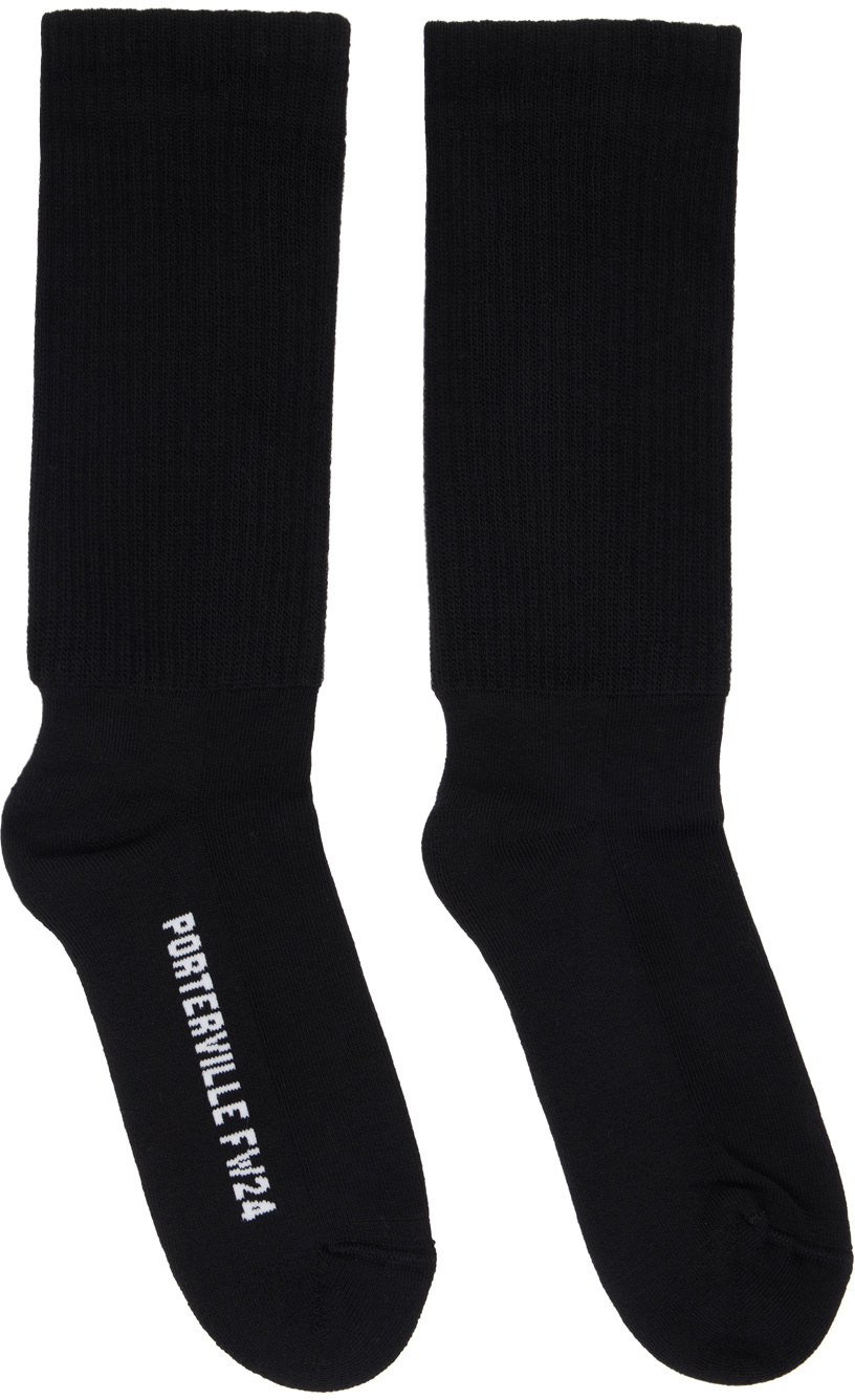 RICK OWENS X BIRKENSTOCK Cotton-blend socks | THE OUTNET