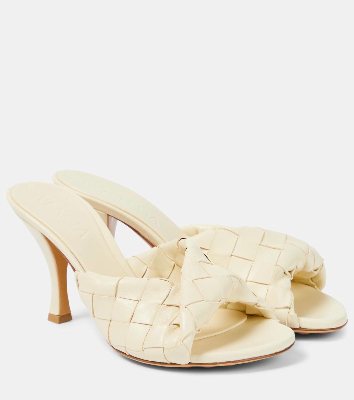Bottega Veneta Blink 80 leather mules Bottega Veneta