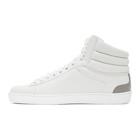 Gucci White Ace High-Top Sneakers