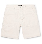 Todd Snyder - Slim-Fit Stretch-Cotton Corduroy Shorts - Off-white