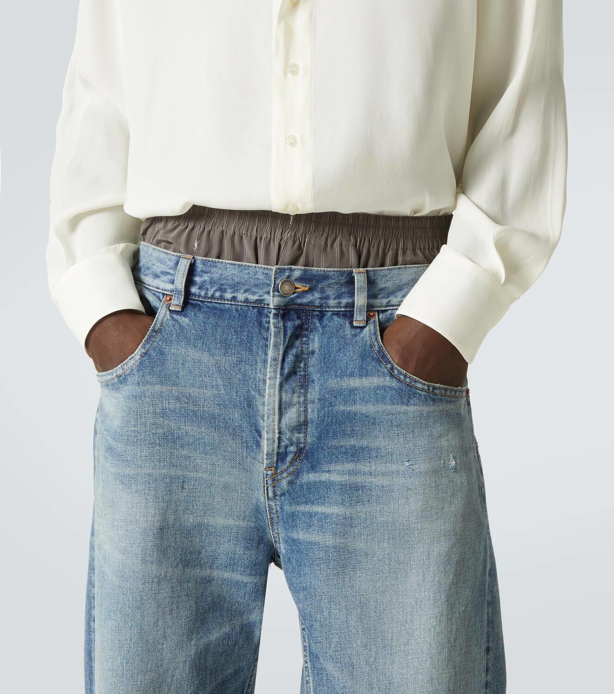 Saint Laurent Silk boxer briefs