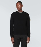 Stone Island Logo cotton sweater