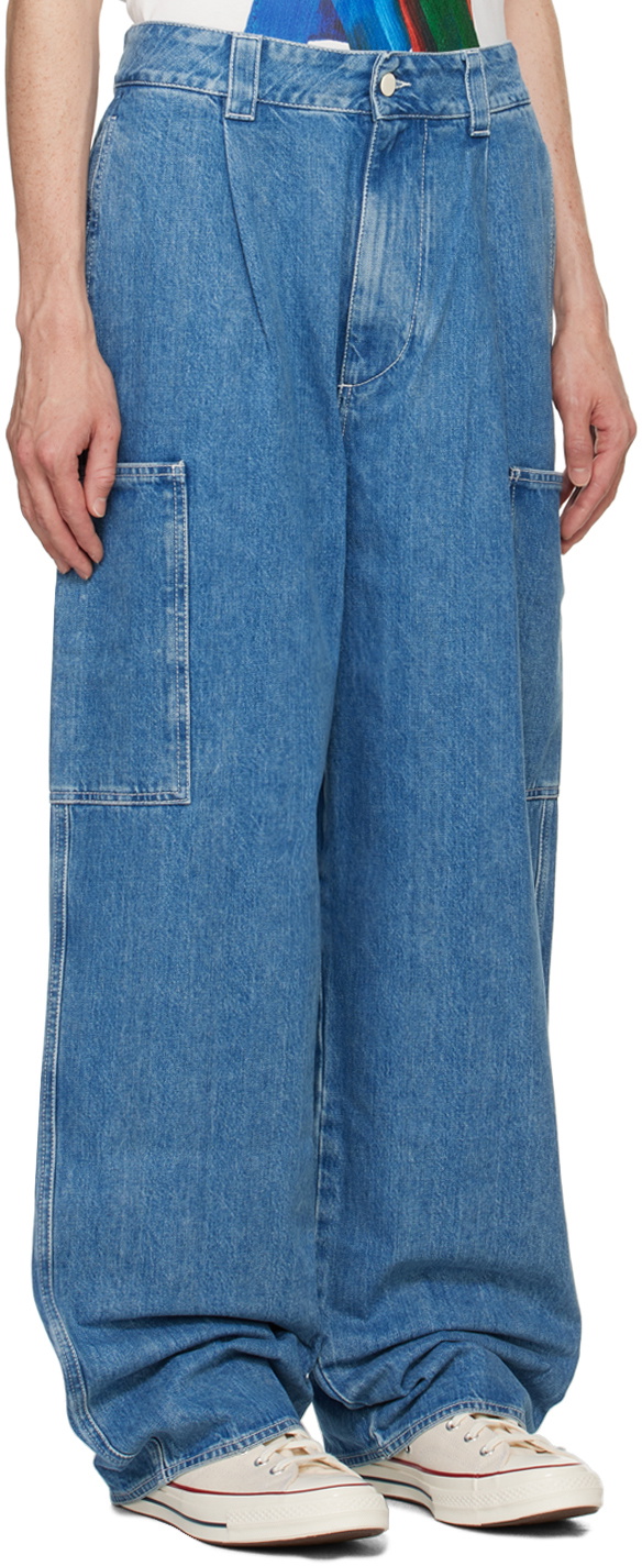 SUNNEI Blue Rick Cargo Jeans