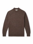 A Kind Of Guise - Morello Merino Wool Mock-Neck Sweater - Brown