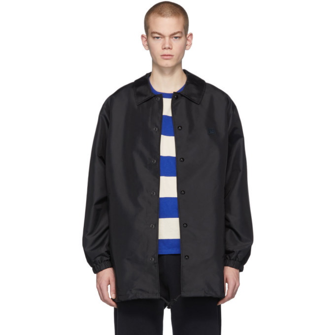 Photo: Acne Studios Black Face Coach Jacket