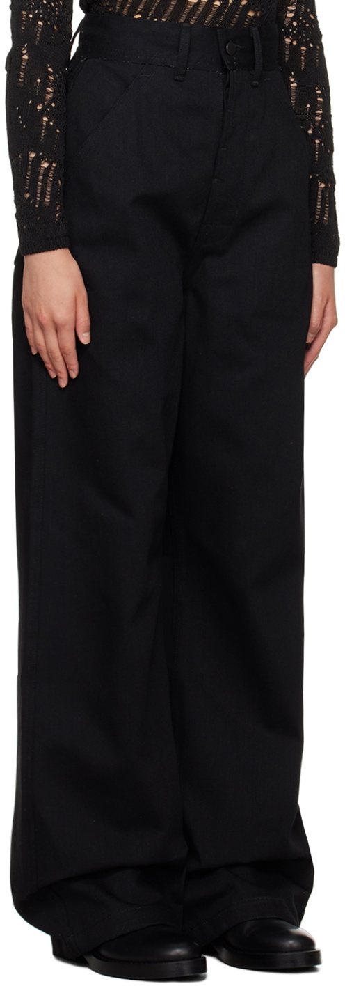 AIREI Black Big Fit Jeans