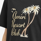 AMIRI Men's Resort Club T-Shirt in Black