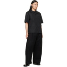 Givenchy Black Photographic Negative Print Poplin Shirt