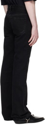 Ann Demeulemeester Black Jonas 5-Pockets Slim Fit Jeans