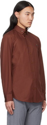 Vivienne Westwood Brown 2 Button Krall Shirt