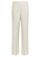 Day Birger ET Mikkelsen Milo Woven Straight-leg Trousers Off White