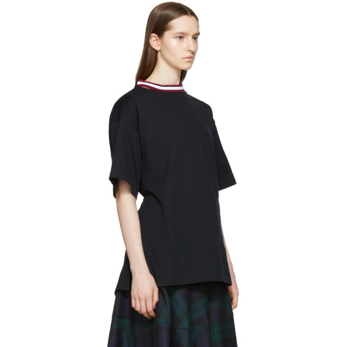 Facetasm Black Tie Back T-Shirt