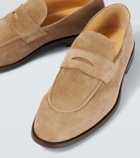 Brunello Cucinelli Suede penny loafers