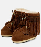 Alanui - x Moon Boot Icon Low suede boots