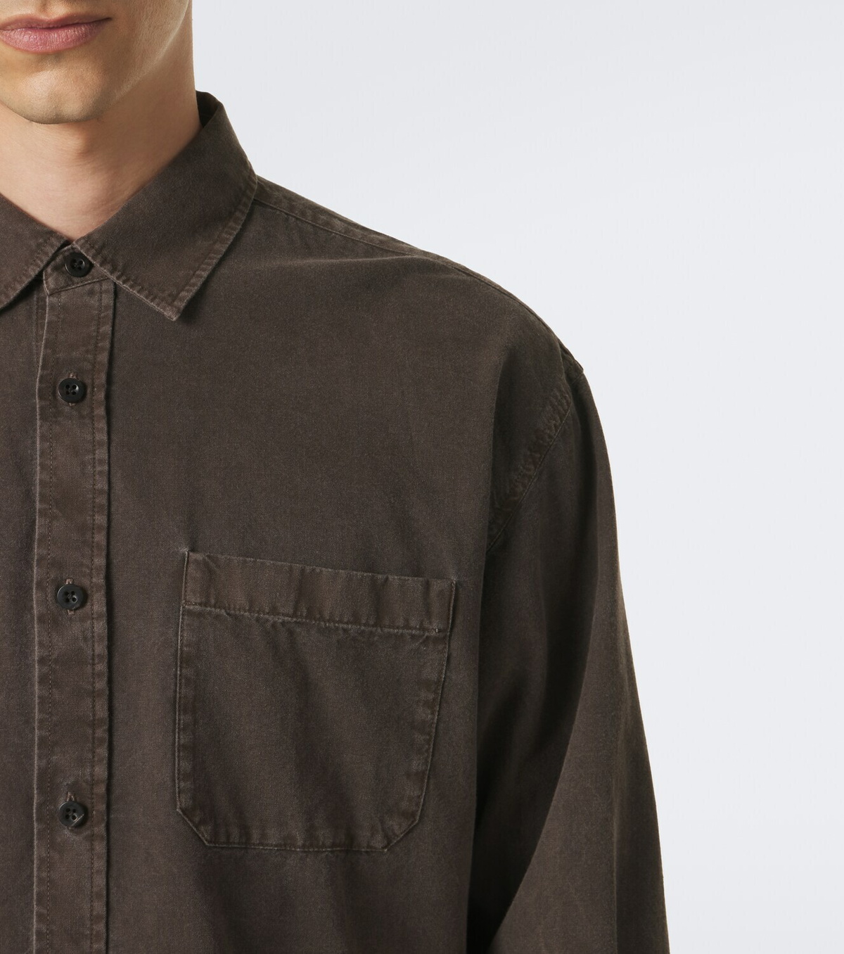 The Row Sadel denim shirt