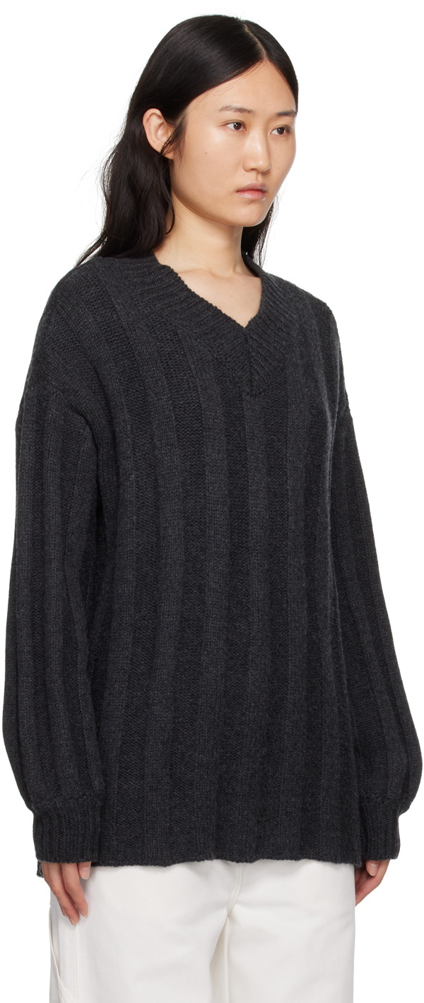 Interior Black 'The Drew' Sweater