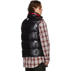 Moncler Black Down Alrance Vest