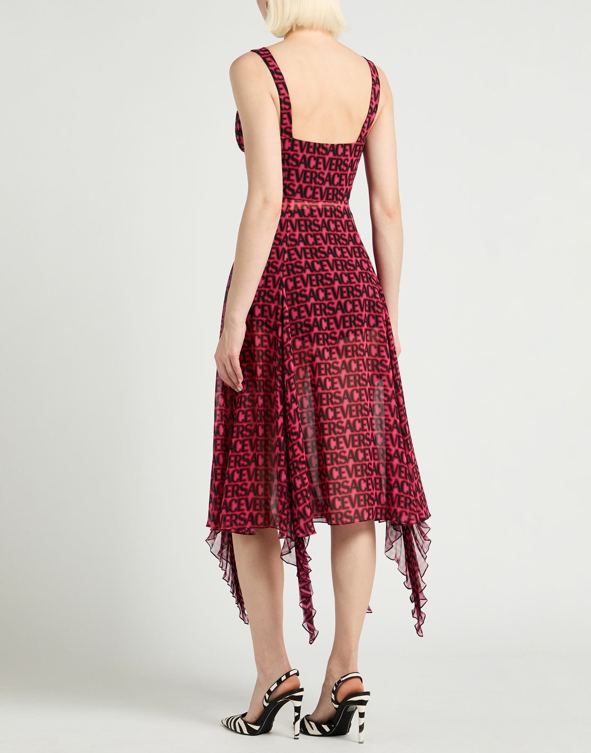 Versace Womens Maxi dress Fuchsia