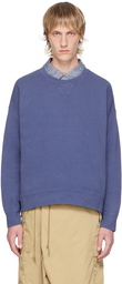 visvim Blue Jumbo Sweatshirt