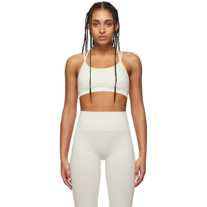 Photo: Reebok By Victoria Beckham Off-White Seamless Bra