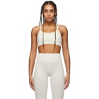 Reebok By Victoria Beckham Off-White Seamless Bra