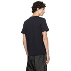 Moncler Navy Double Leather Logo T-shirt