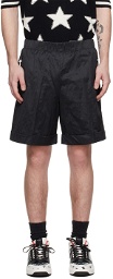 Balmain Black Patch Shorts
