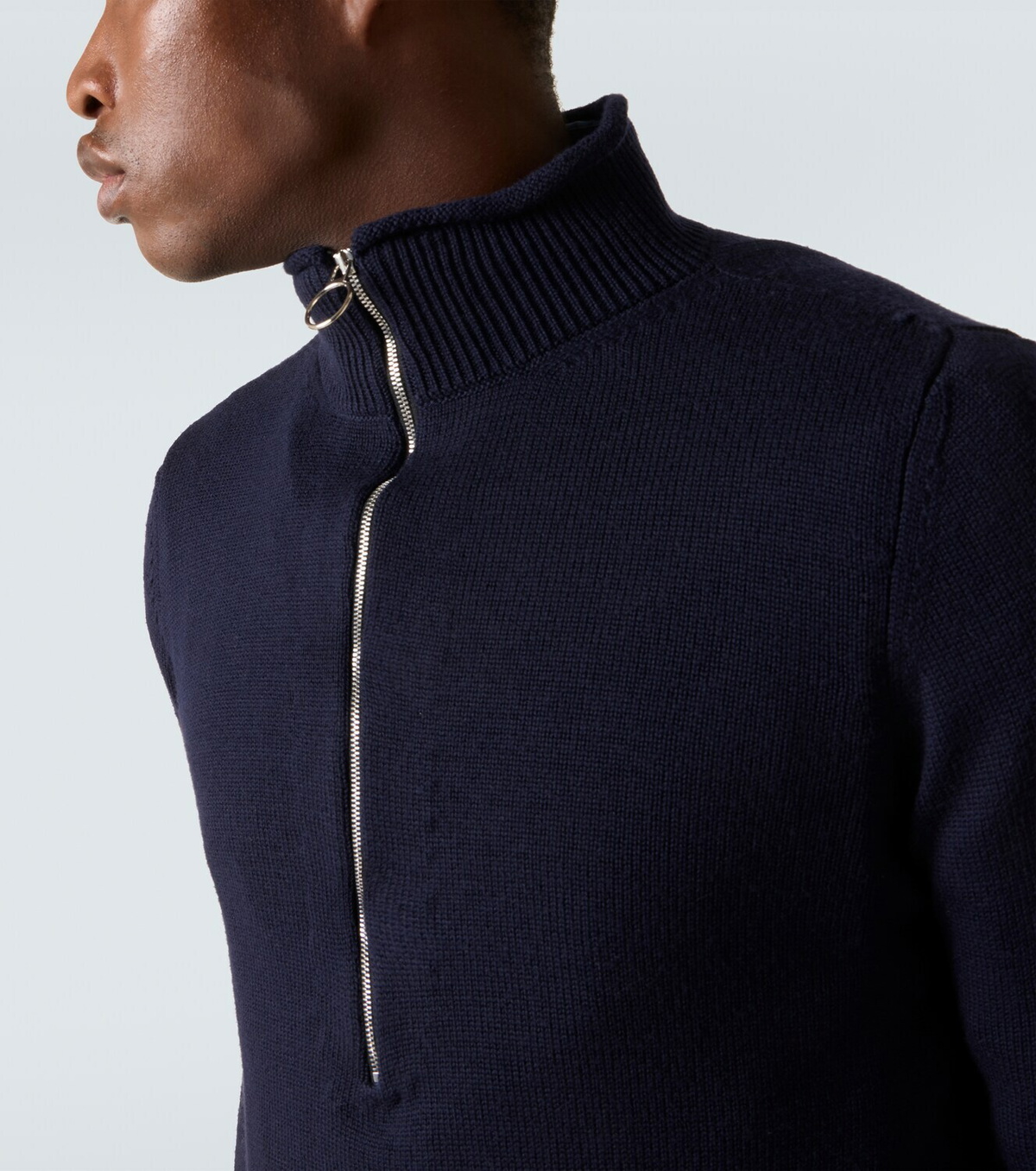 Plan C Wool turtleneck sweater