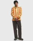 Edmmond Studios POOL POLO STRIPES orange Men