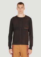 Eckhaus Latta Lapped Long Sleeve T-Shirt
