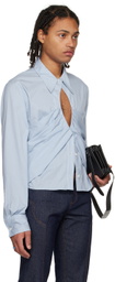 K.NGSLEY Blue 'The Girl' Shirt
