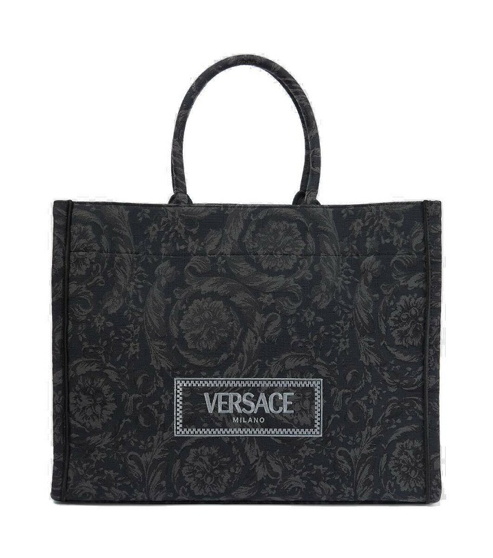 Photo: Versace Barocco Athena Extra Large tote bag