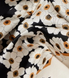Valentino Floral silk scarf