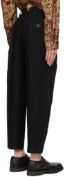 UMA WANG Black Patrick Trousers