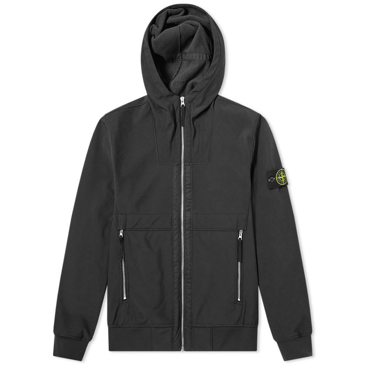 Photo: Stone Island Soft Shell-R Hooded Jacket