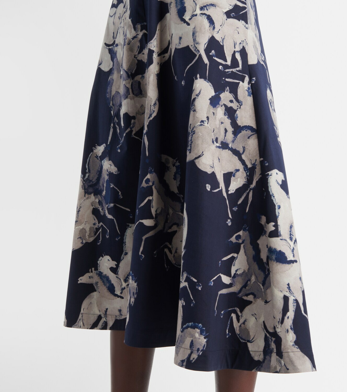 Altuzarra Kirsty printed cotton-blend wrap dress