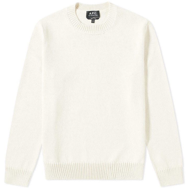 Photo: A.P.C. Pull Auguste Chunky Knit