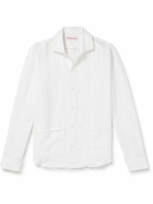 Orlebar Brown - Barkley Striped Cotton-Jacquard Shirt - White
