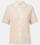 God's True Cashmere Noble ribbed-knit cashmere shirt