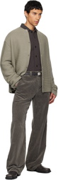 Rier Gray Tyrolean Cardigan