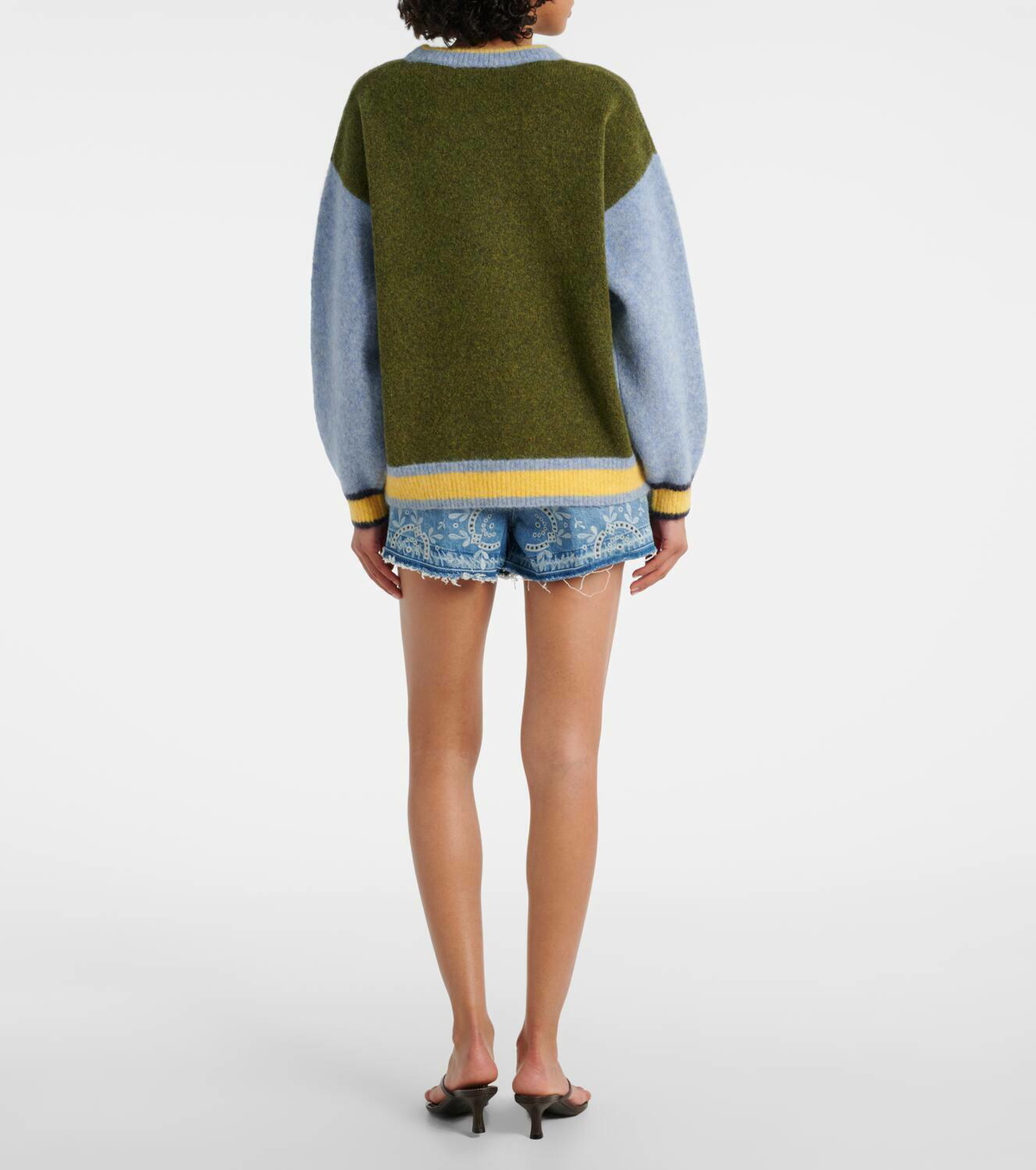 Alémais Anouk wool, alpaca, and mohair-blend sweater