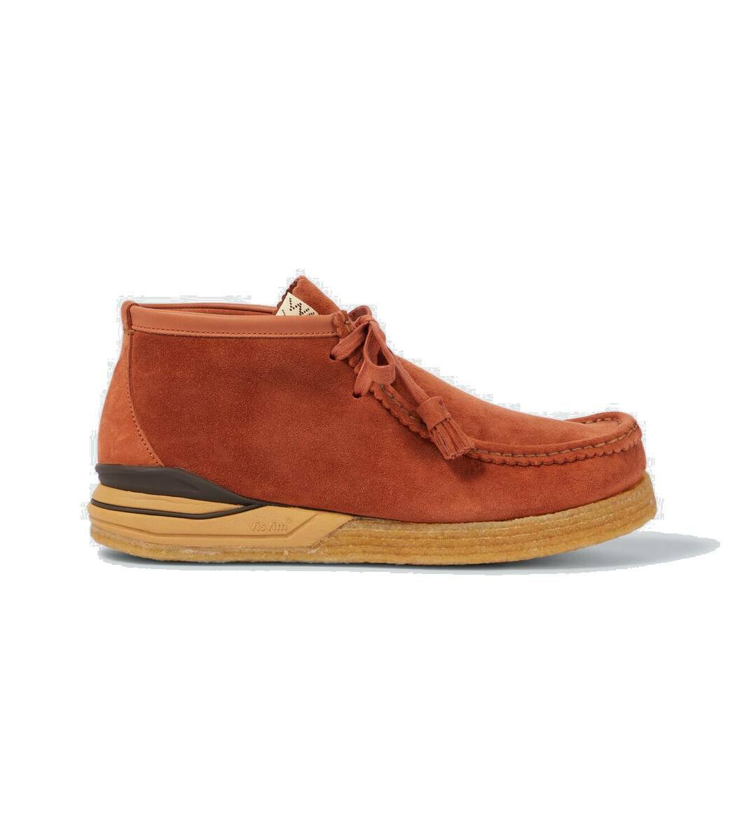 Visvim Tan & Brown Decoy Duck G.Patten-Folk Boots Visvim