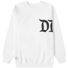 WTAPS Men's Design 02 Larger SQD Sweater in White