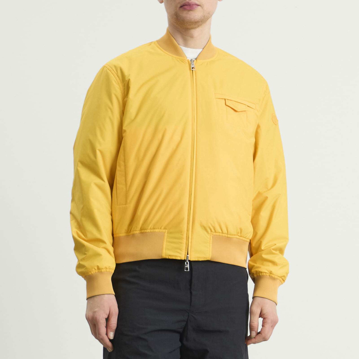 Moncler Men's Locovez Reversible Bomber Jacket in Khaki
