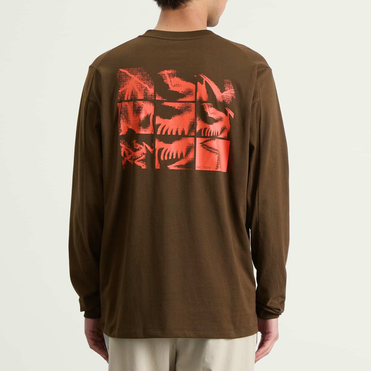 Arc'teryx Men's Kragg SL Bird Tile LS T-Shirt Presented By END. in Carob/Dynasty