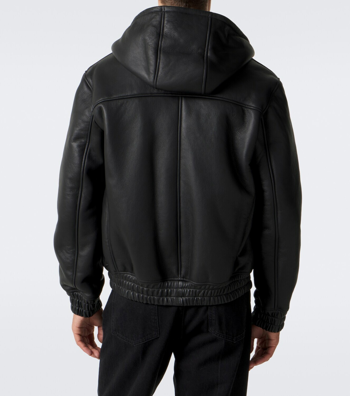 Arma Malen hooded leather jacket