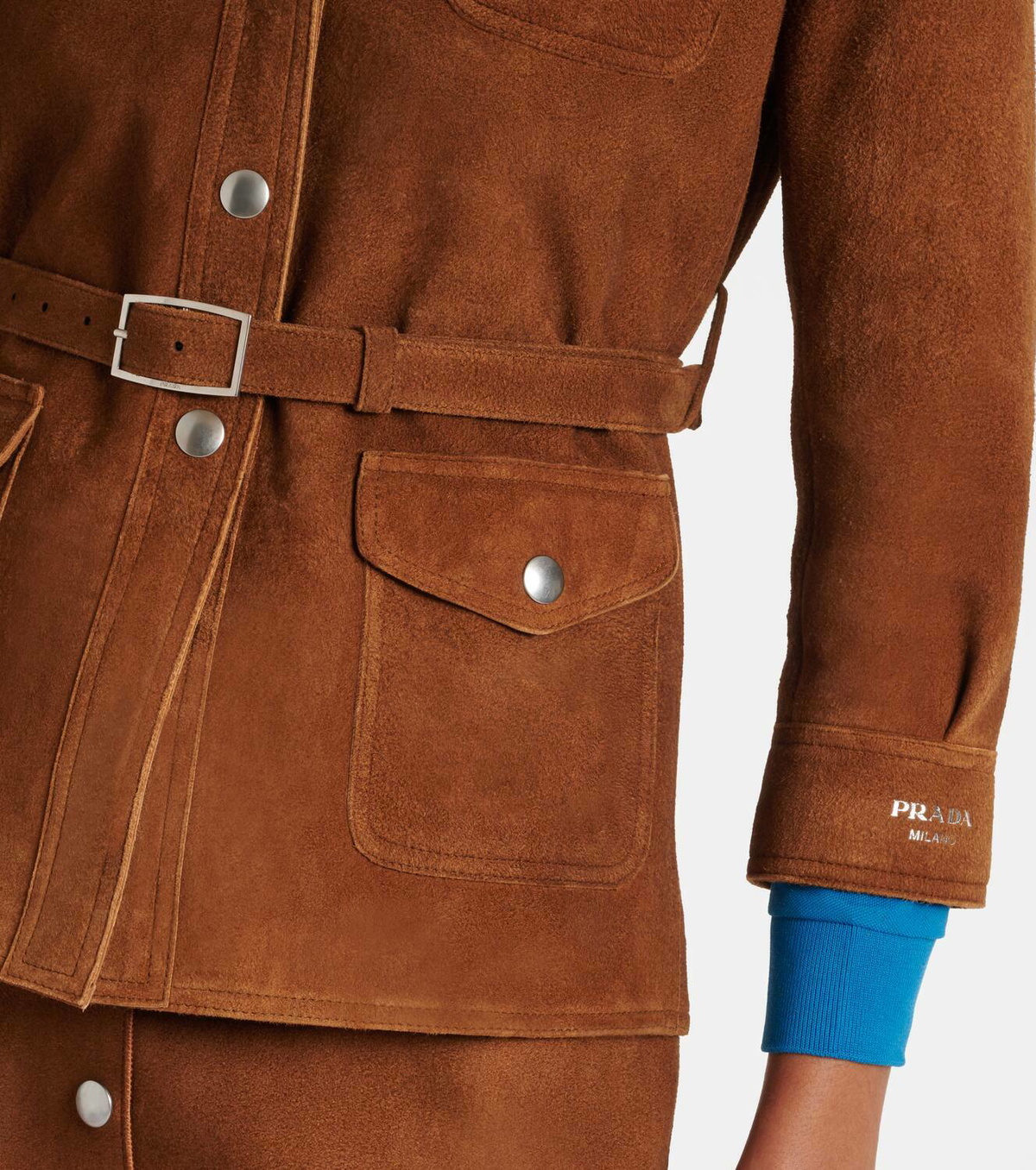 Prada Suede overshirt