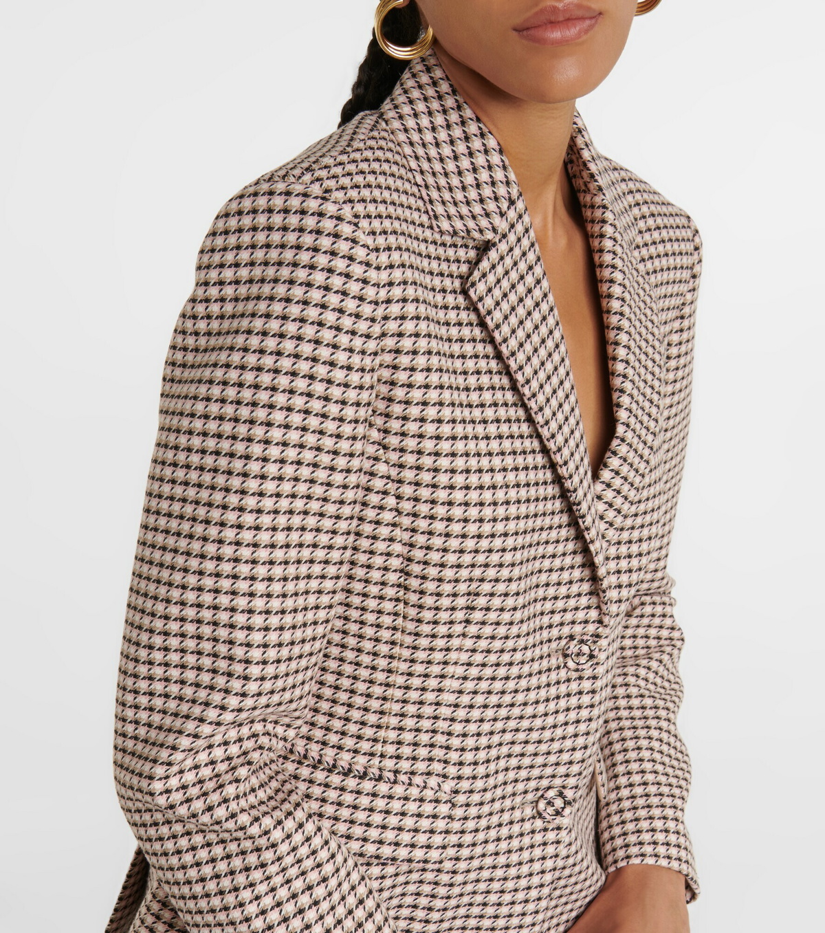 Altuzarra - Fenice gingham blazer