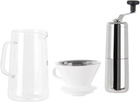 Alessi 'Slow Coffee' Grinder & Pour-Over Coffee Set