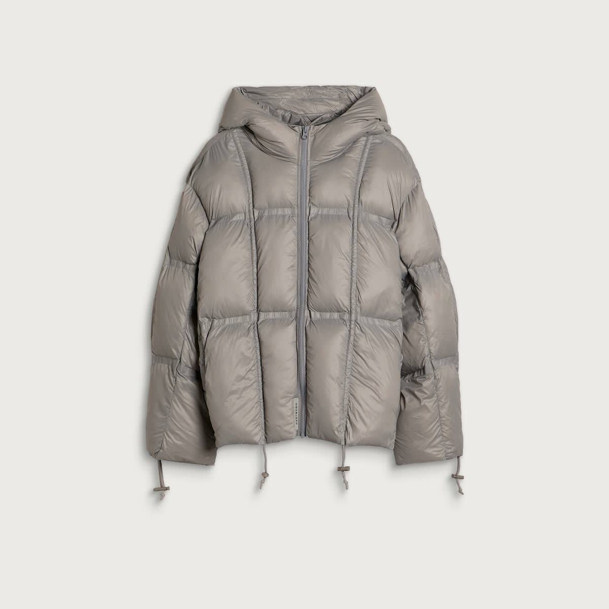 Hosbjerg Women's Paris Puffer Jacket in Light Grey
